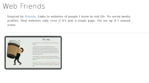 Web Friends